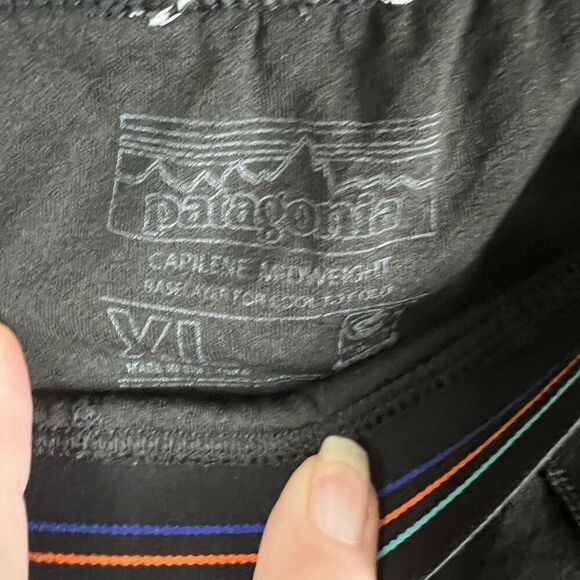 Patagonia Men’s Base Layer Black Cool to Cold Pants Size XL Outdoor Ski - Picture 4 of 7